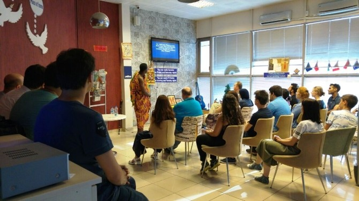 Speaking Kafede Gana Kültür Gecesi Yapıldı