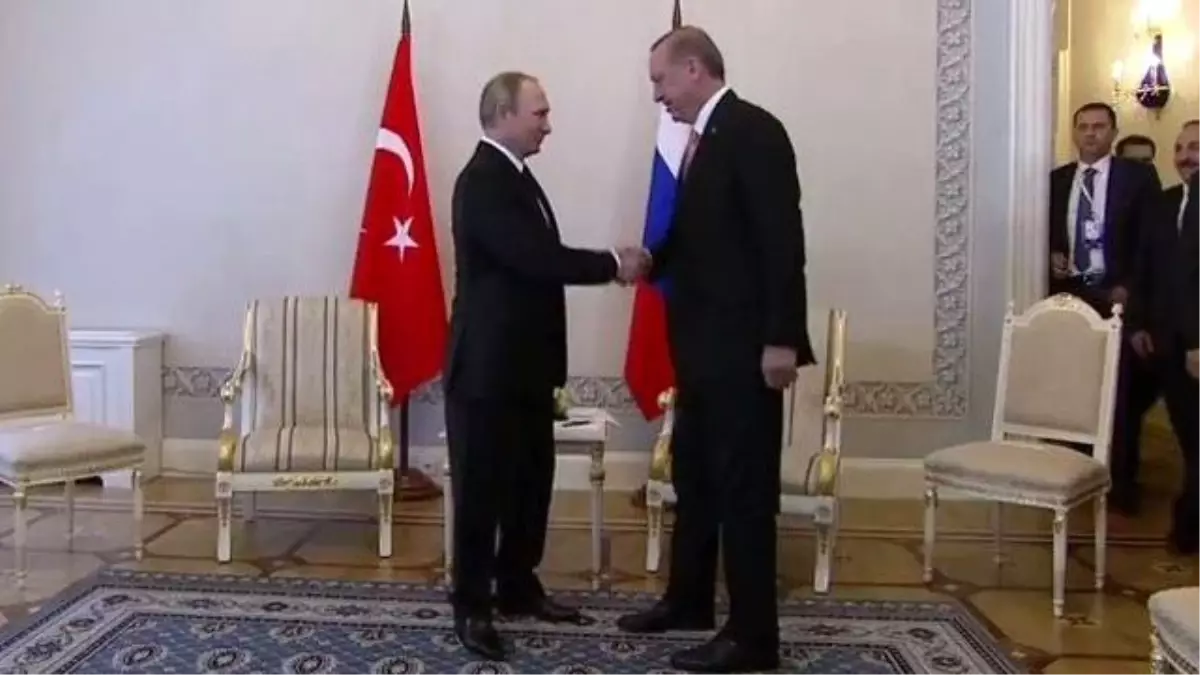 Erdoğan ve Putin 268 Gün Sonra Rusya'da Bir Araya Geldi