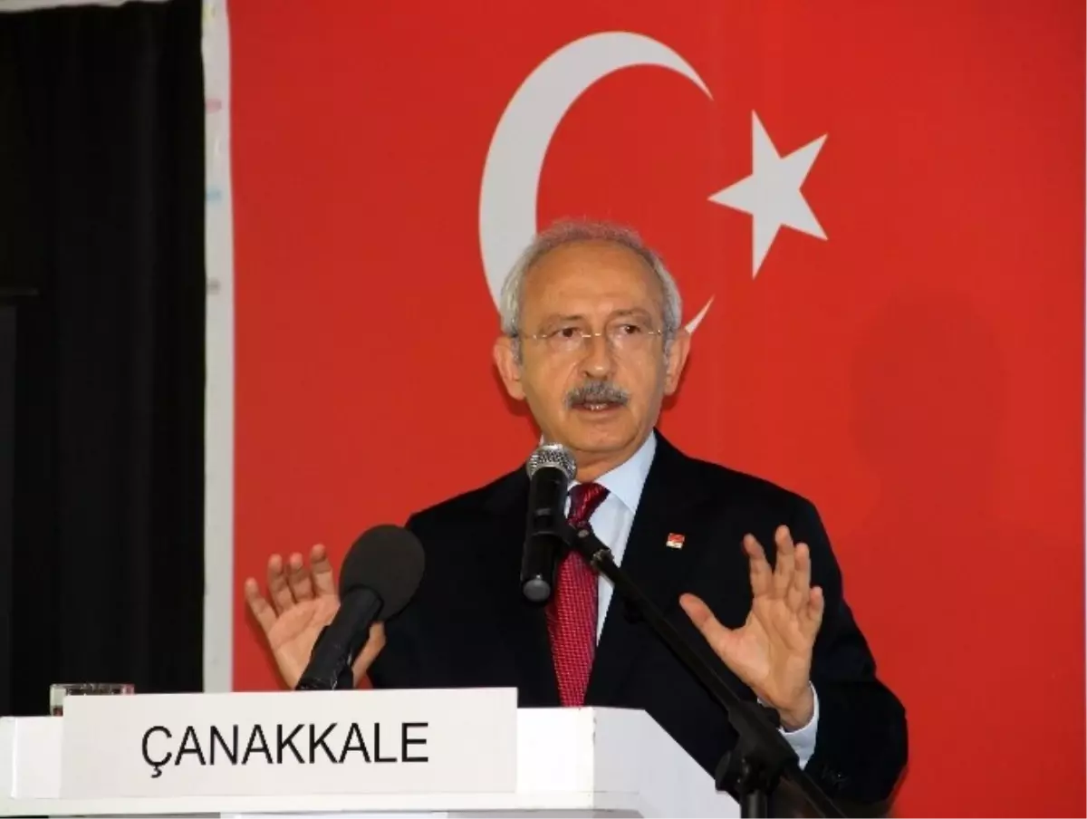 CHP Genel Başkanı Kemal Kılıçdaroğlu Açıklaması