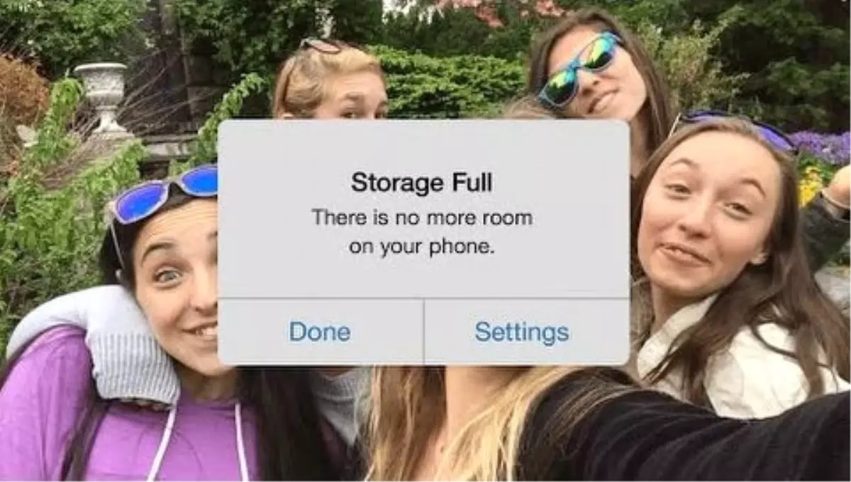 İphone\'un Depolama Alanına Taş!