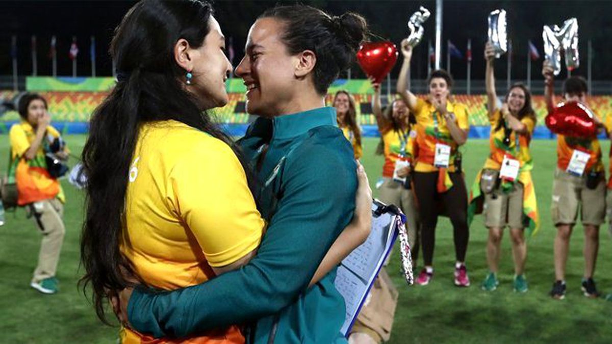 Rio Olimpiyatları'nda Eşcinsel Evlilik Teklifi