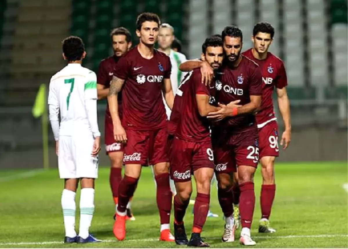 Trabzonspor, Son Hazırlık Maçından da Galibiyetle Ayrıldı