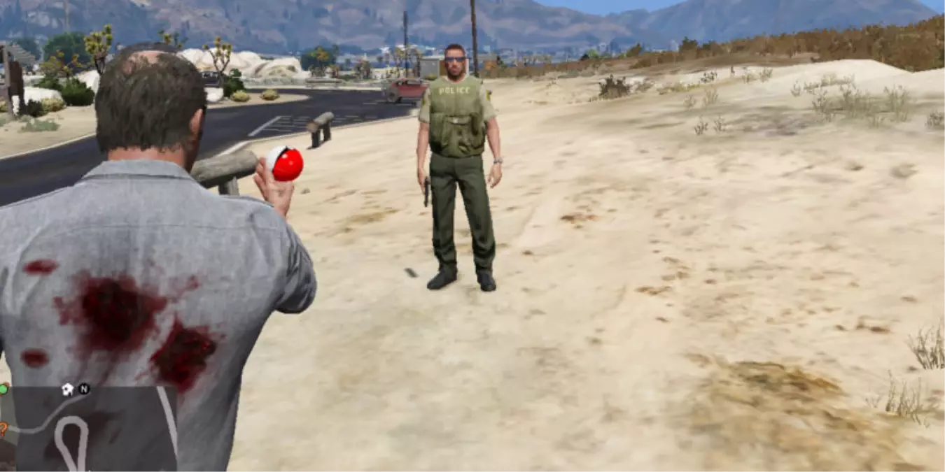 Ücretsiz Gta V Poke Ball Modu!