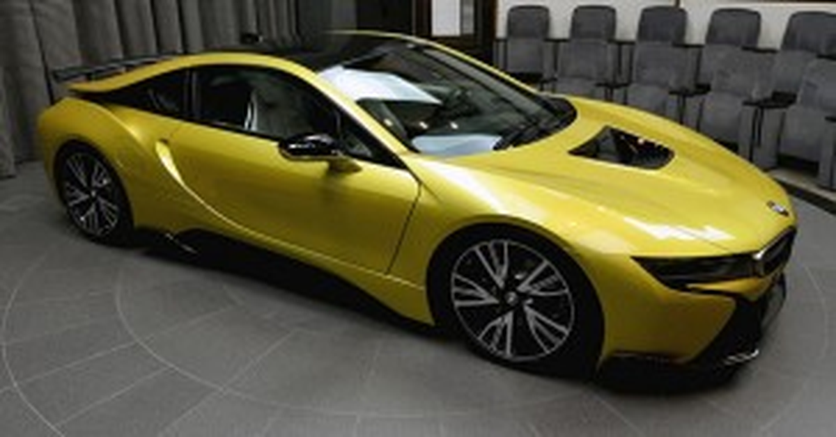 Bmw İ8\'inizi Sarı Renk Alır Mıydınız?