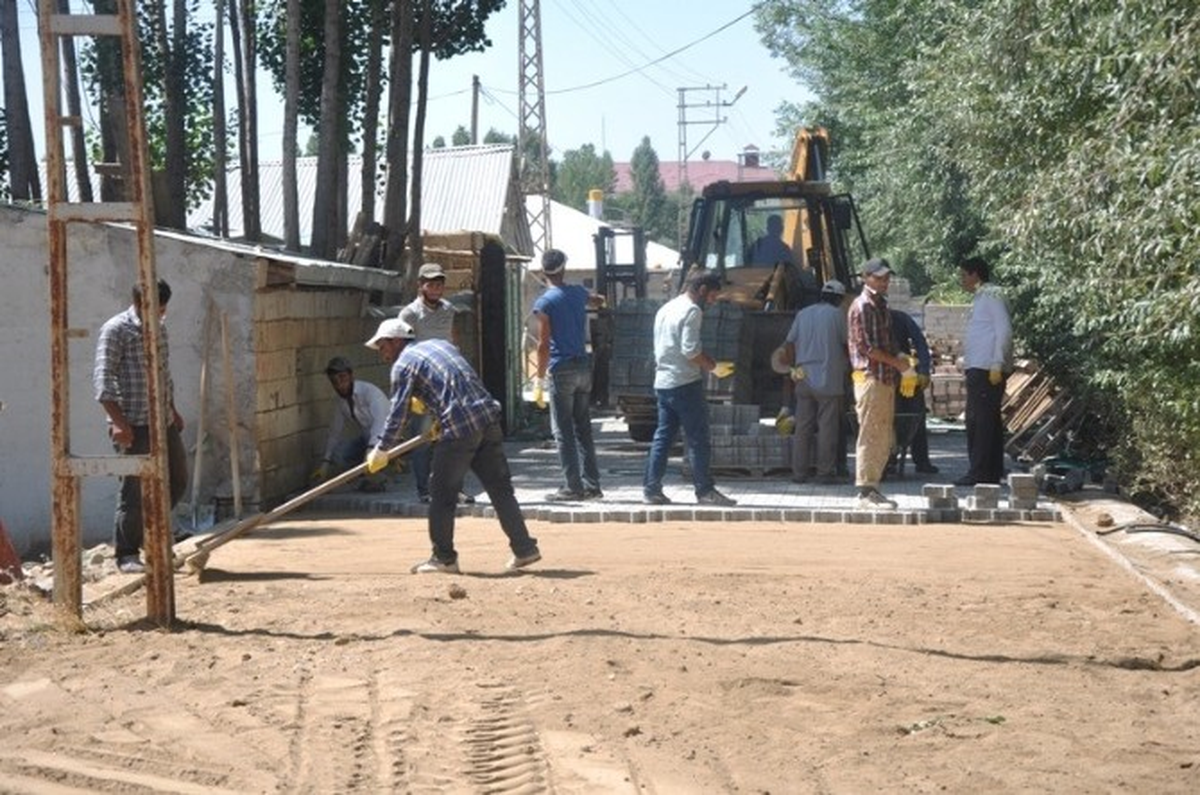 Erciş Belediyesi\'nden Hummalı Çalışma