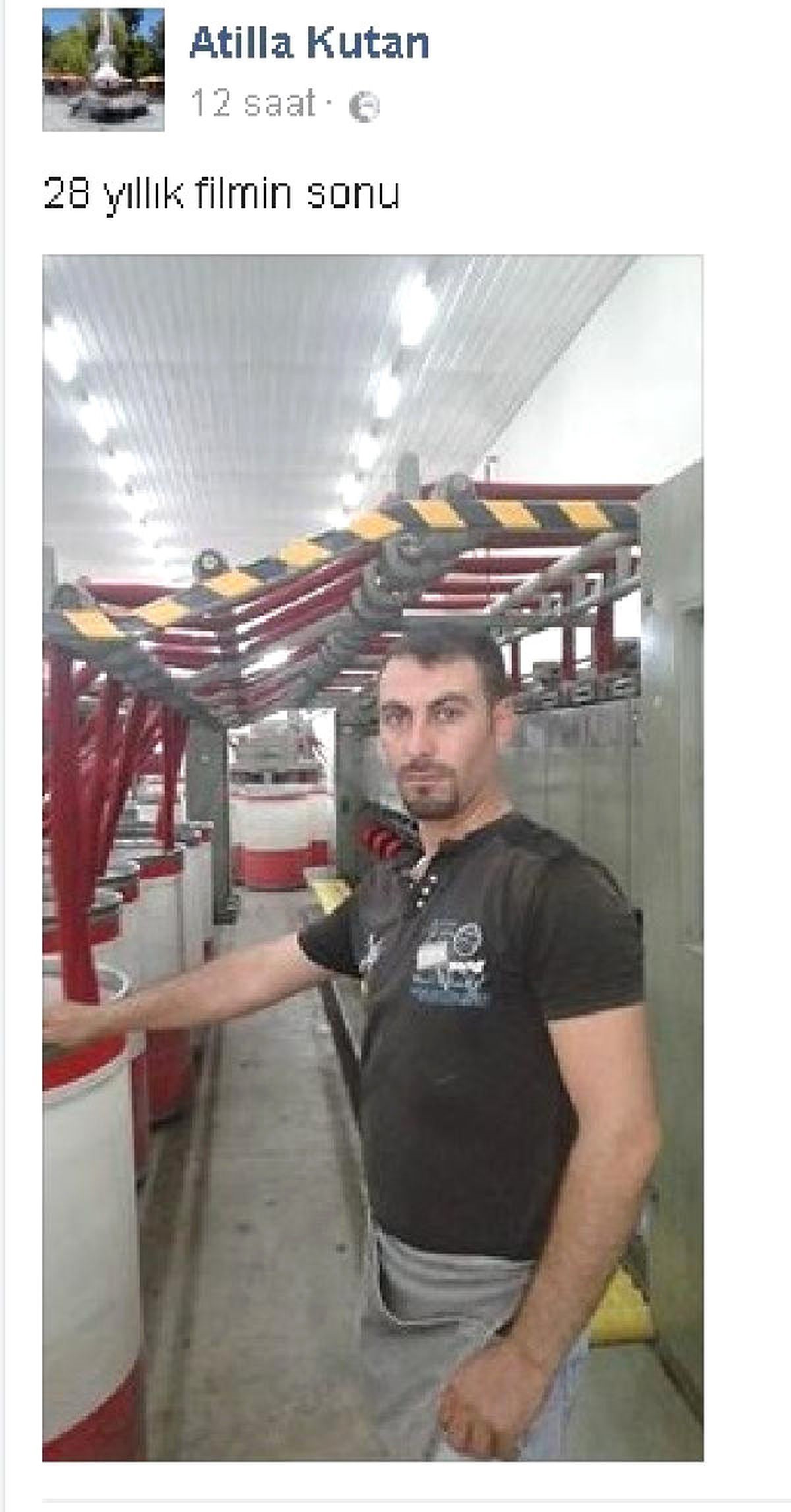 Facebook\'tan \'28 Yıllık Filmin Sonu\' Notuya Fotoğrafını Paylaşıp İntihar Etti