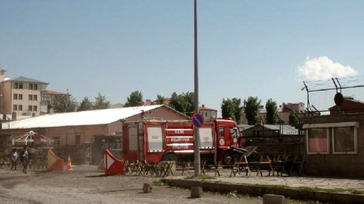 Kars\'ta Tugay\'da Yangın