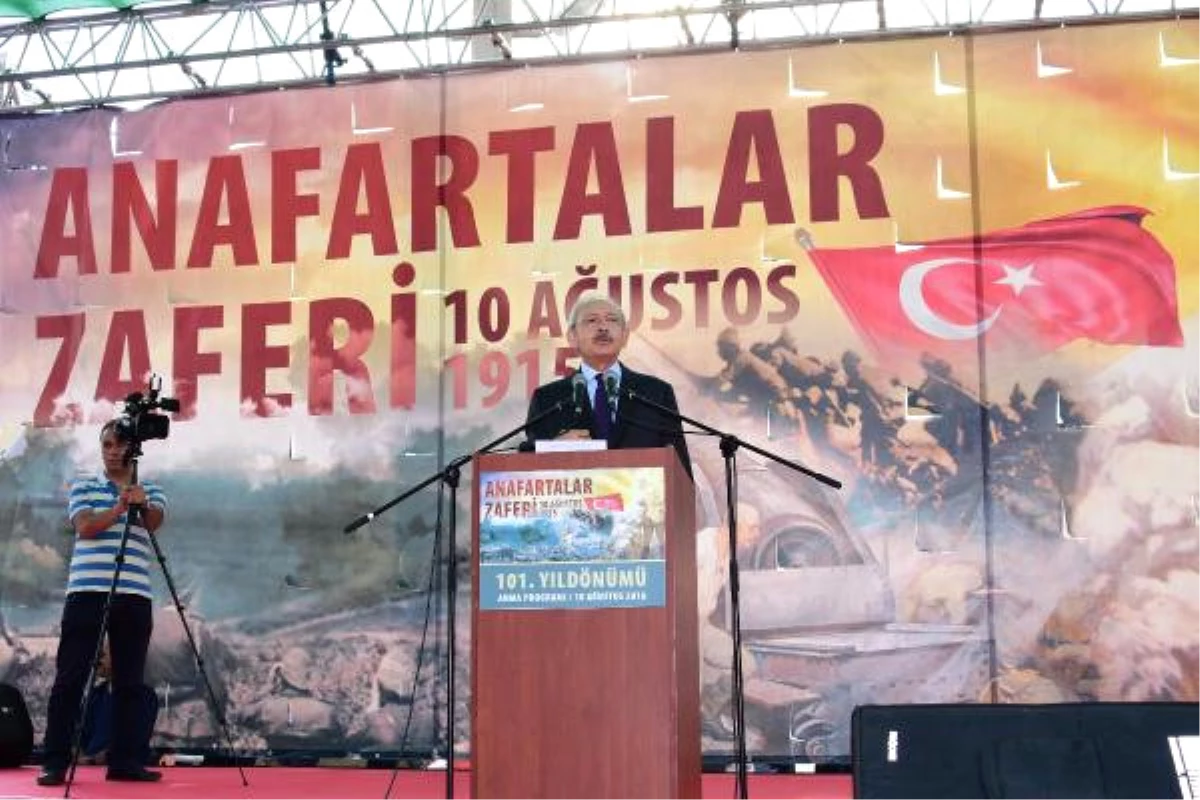 Kılıçdaroğlu; \'Cumhuriyet Bize Altın Tabak İçersinde Sunulmadı\'