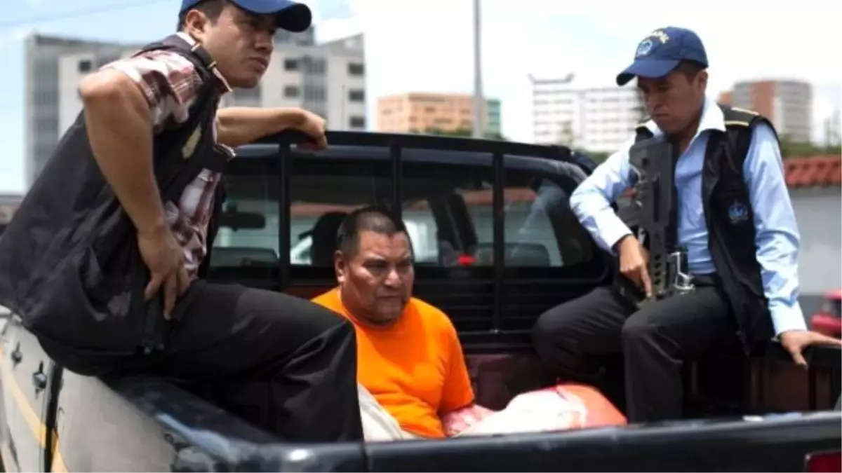 Abd, Katliamla Suçlanan Guatemalalı Askeri İade Etti