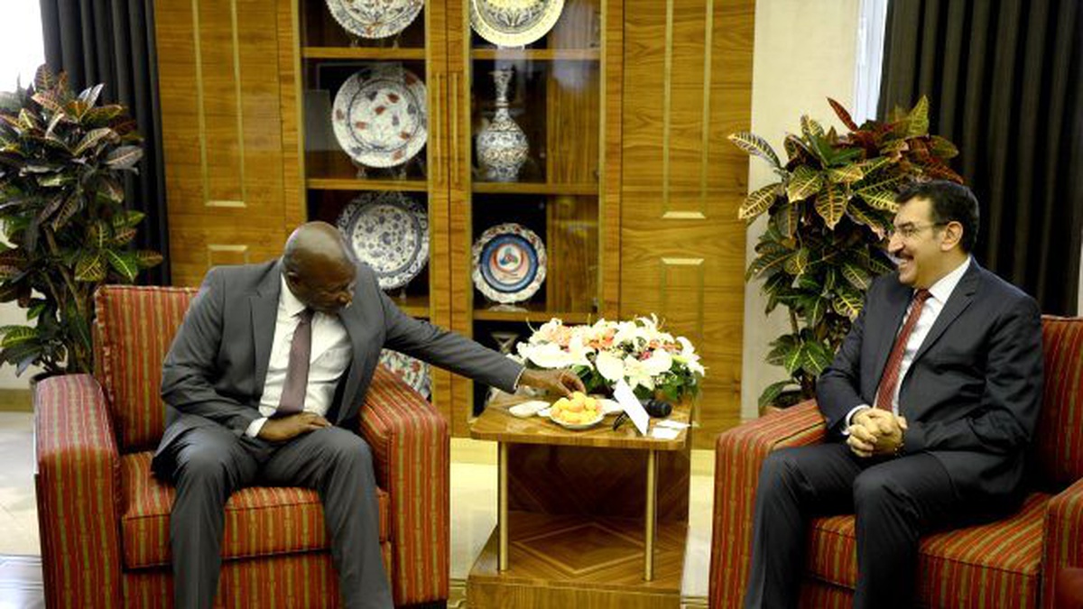 Bakan Tüfenkci, Güney Afrika Büyükelçisi Malefane ile bir araya geldi