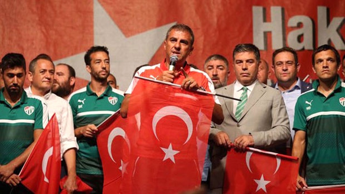 Bursasporlu Futbolcular Demokrosi Nöbetinde