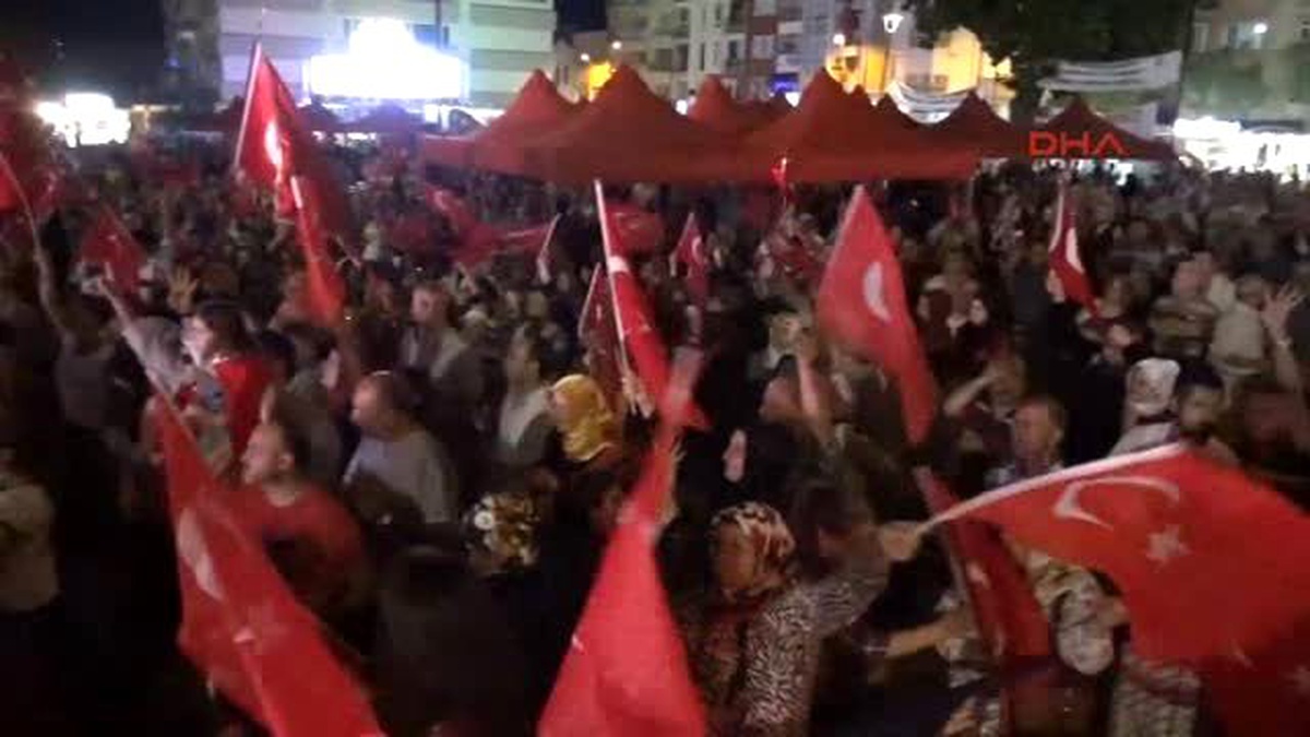Çanakkale\'de Demokrasi Nöbetinde Coşkulu Final