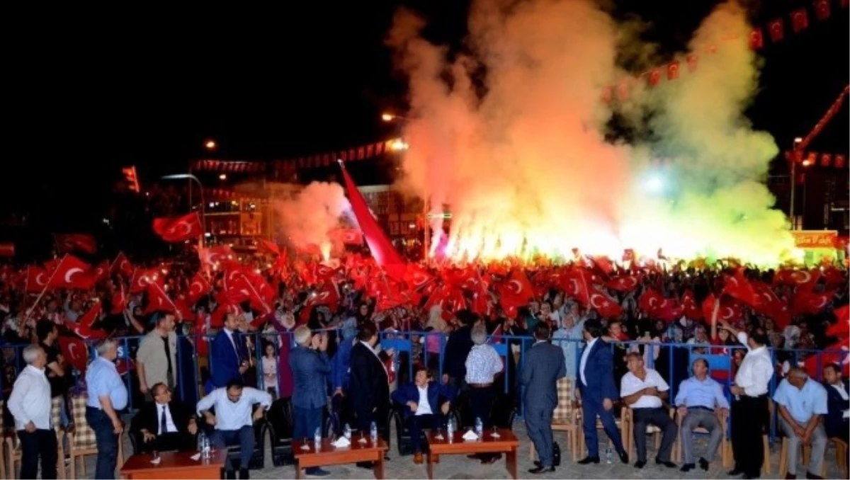 Erzincan Demokrasi Nöbetine Noktayı Koydu