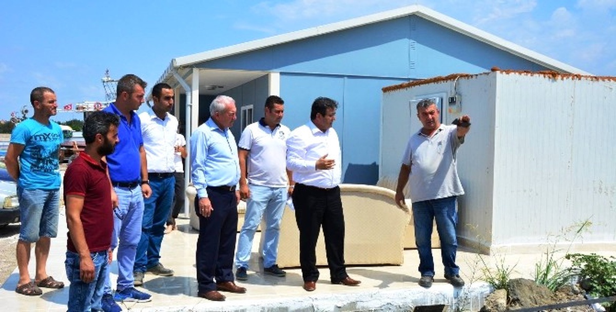 İl Tarım Müdüründen Balıkçı Barınağına Ziyaret