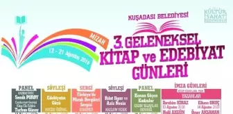 Kuşadası 3. Geleneksel Kitap ve Edebiyat Günleri Başlıyor