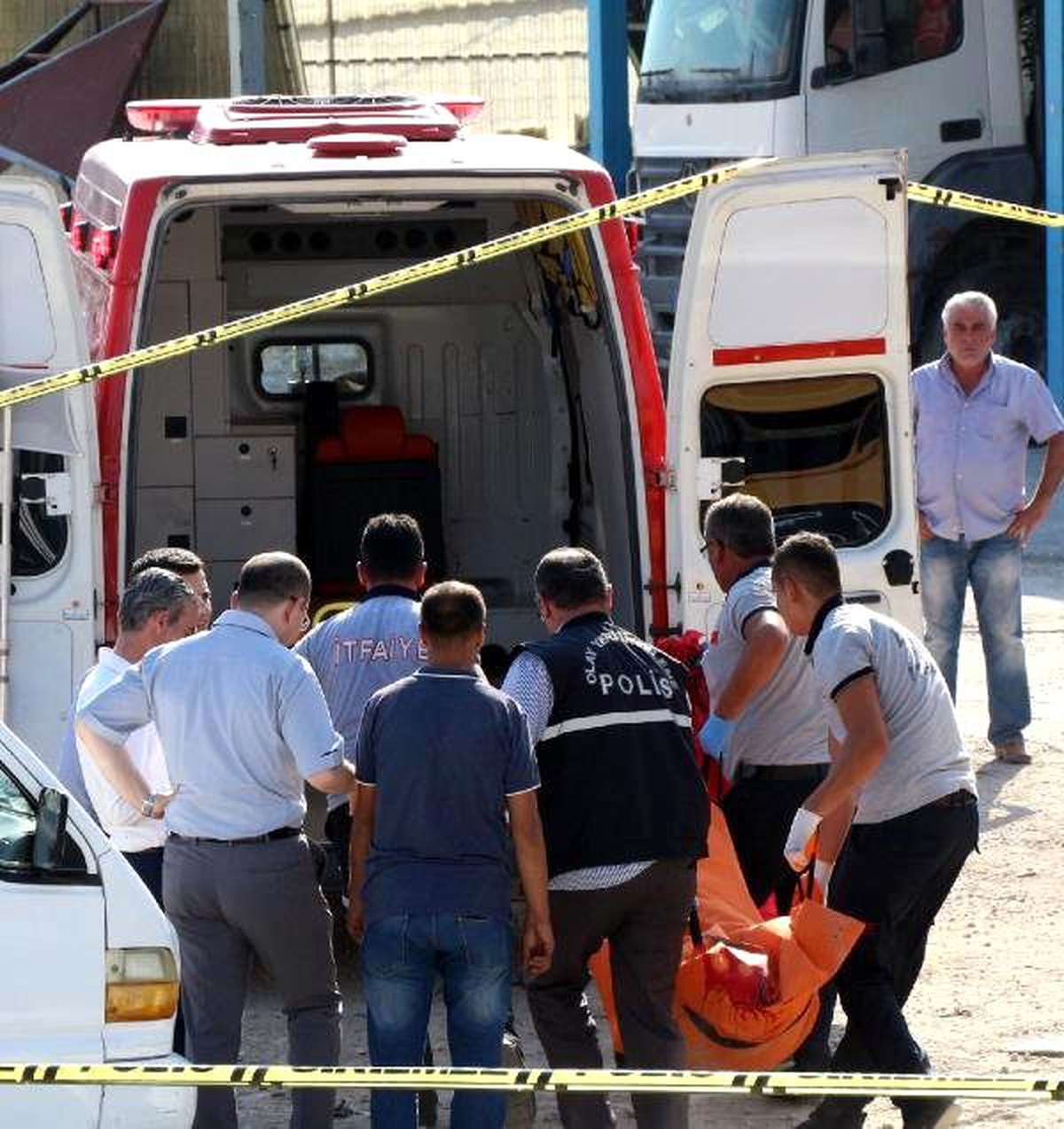 Burdur\'da Üzerine Mermer Düşen Kişi Öldü