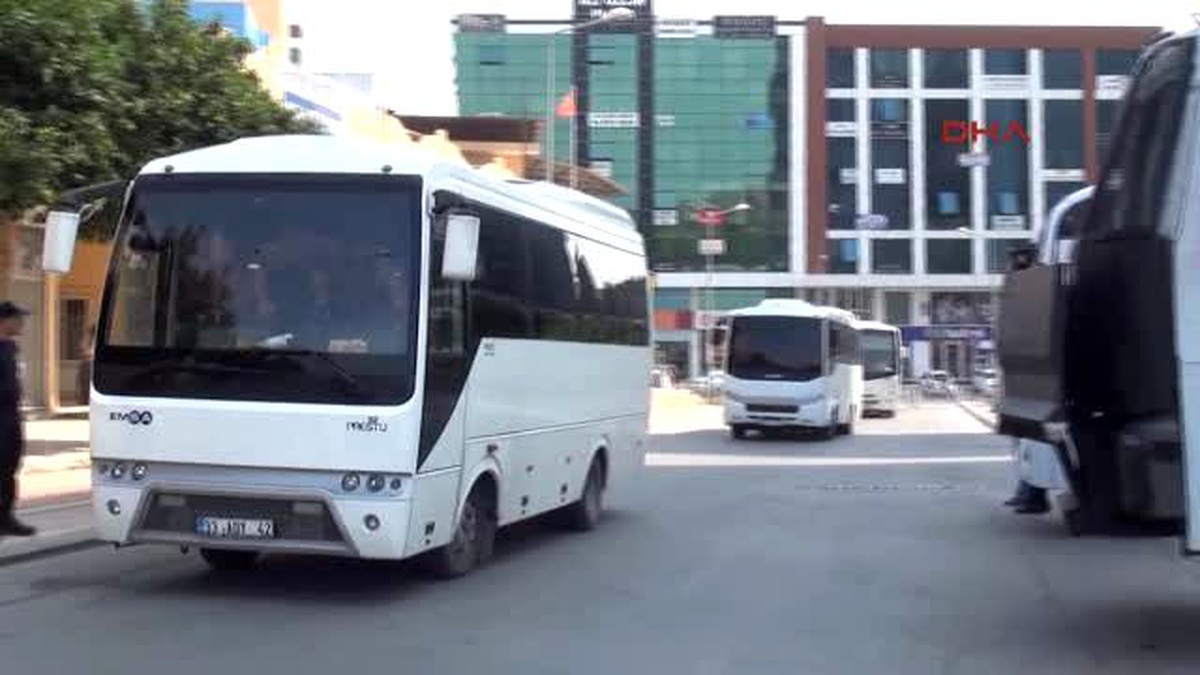 Mersin Fetö Zanlıları Adliyeye Sevkedildi