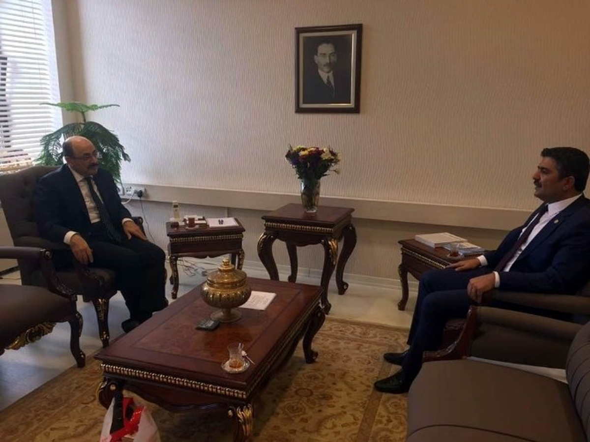 Milletvekili Polat, YÖK Başkanı Saraç\'ı Ziyaret Etti