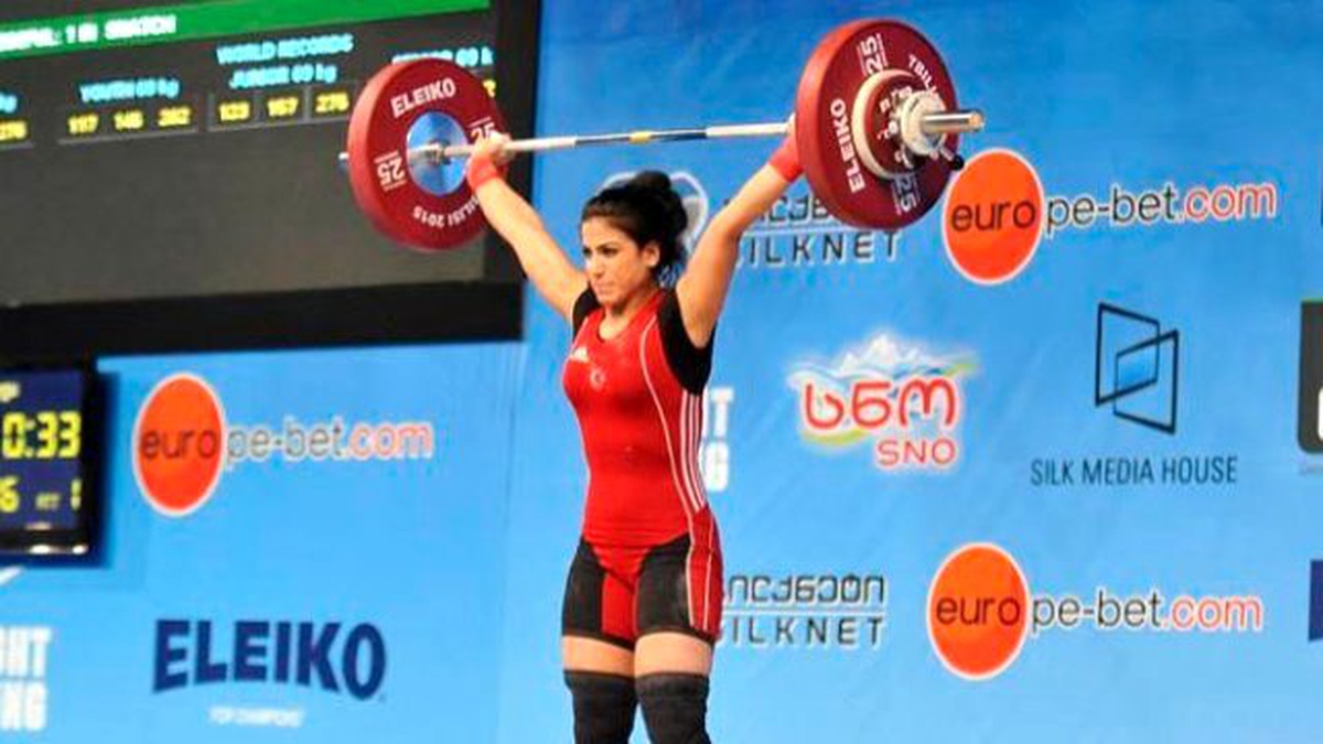 Milli Halterci Duygu Aynacı 12\'nci Oldu