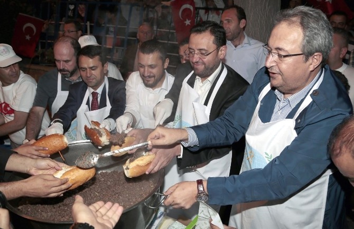 Nevşehir Belediyesi Nöbet Sofrası Büyük İlgi Gördü