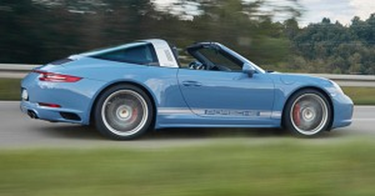 Porsche Exclusive\'den 911 Targa 4s Design Edition