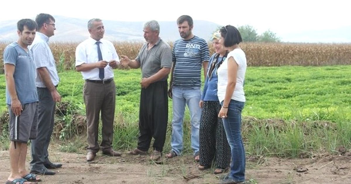 Sağlam\'dan Kadın Çiftçilere Ziyaret