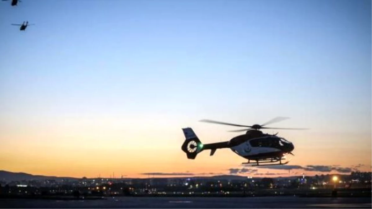 Samsun\'da Helikopterle Gece Eğitim Uçuşu Yapılacak