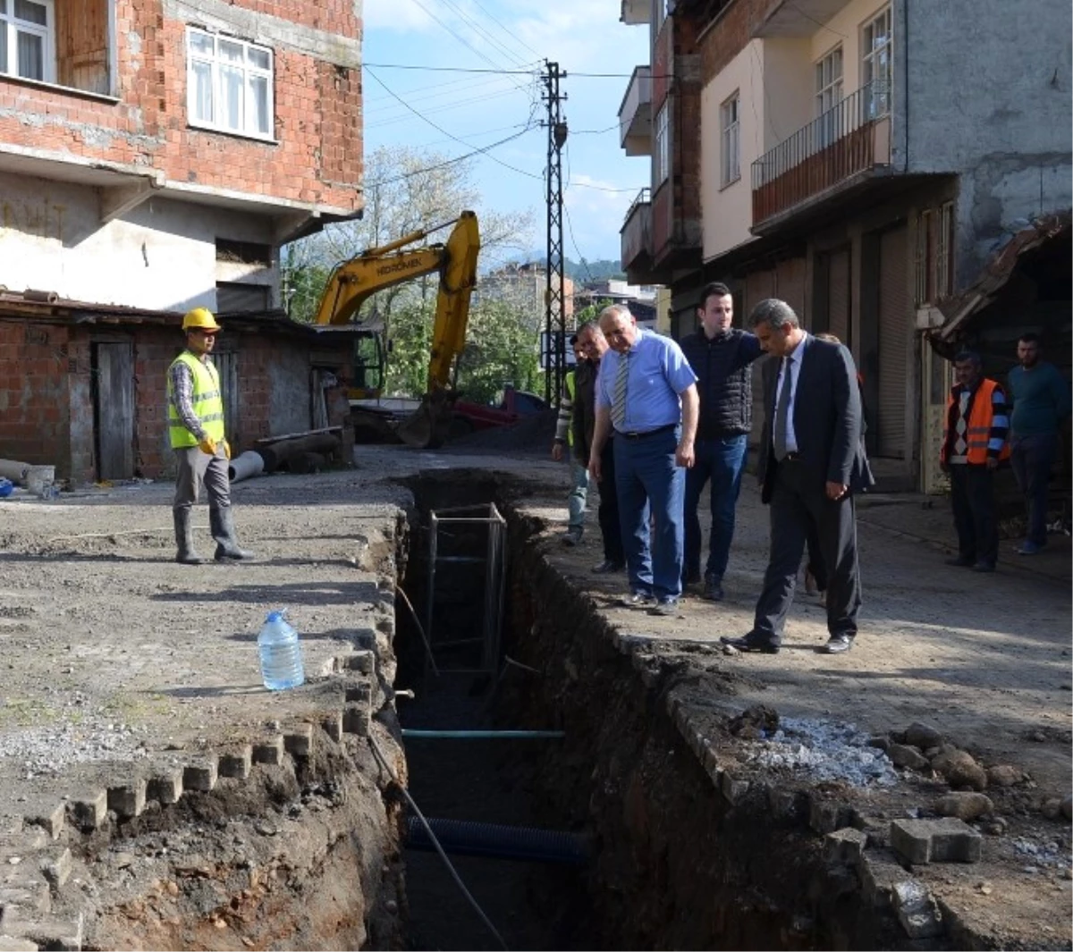 Saski\'den Salıpazarı\'na 6.5 Milyon Liralık Alt Yapı Yatırımı