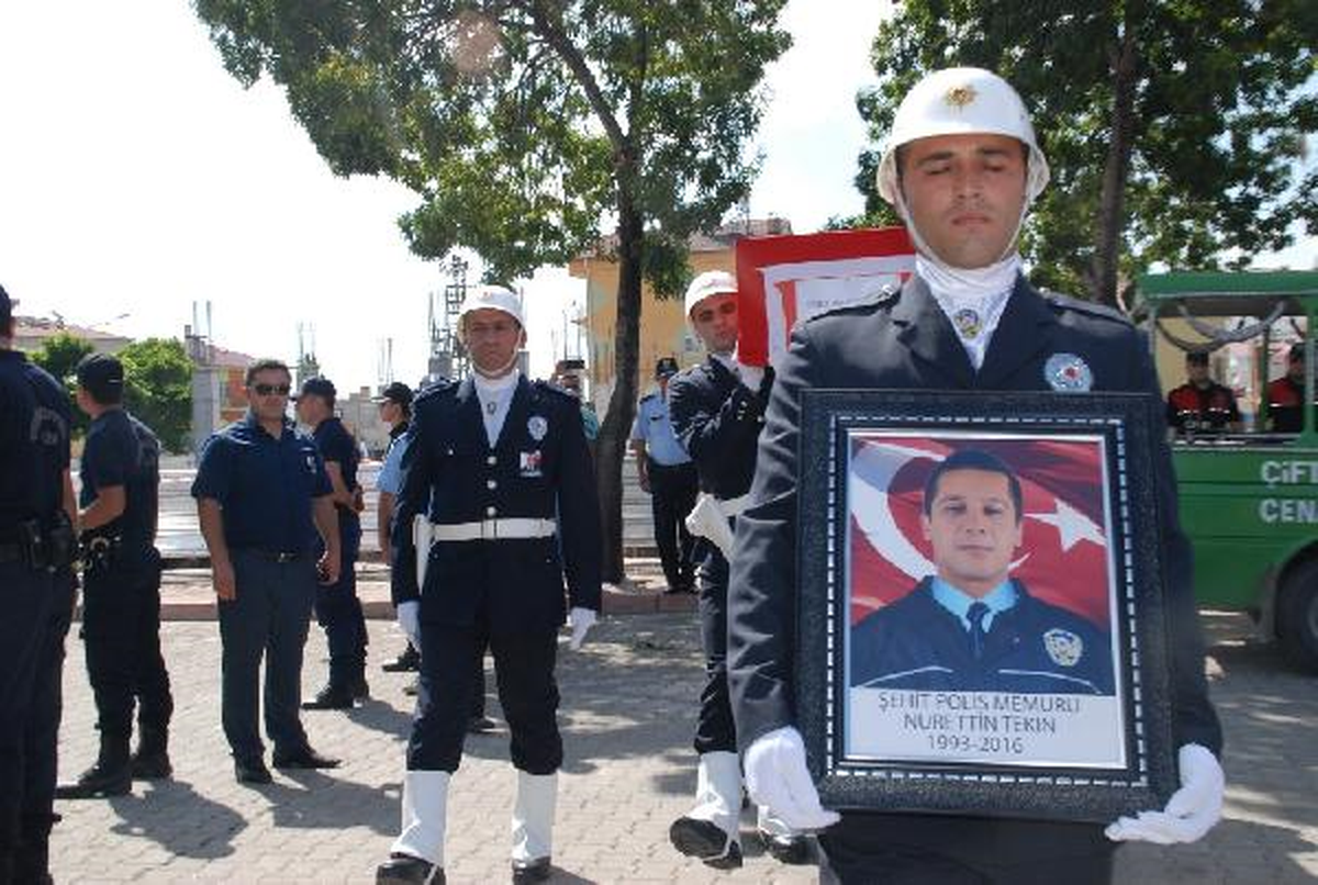 Şehit Polis Niğde\'de Toprağa Verildi
