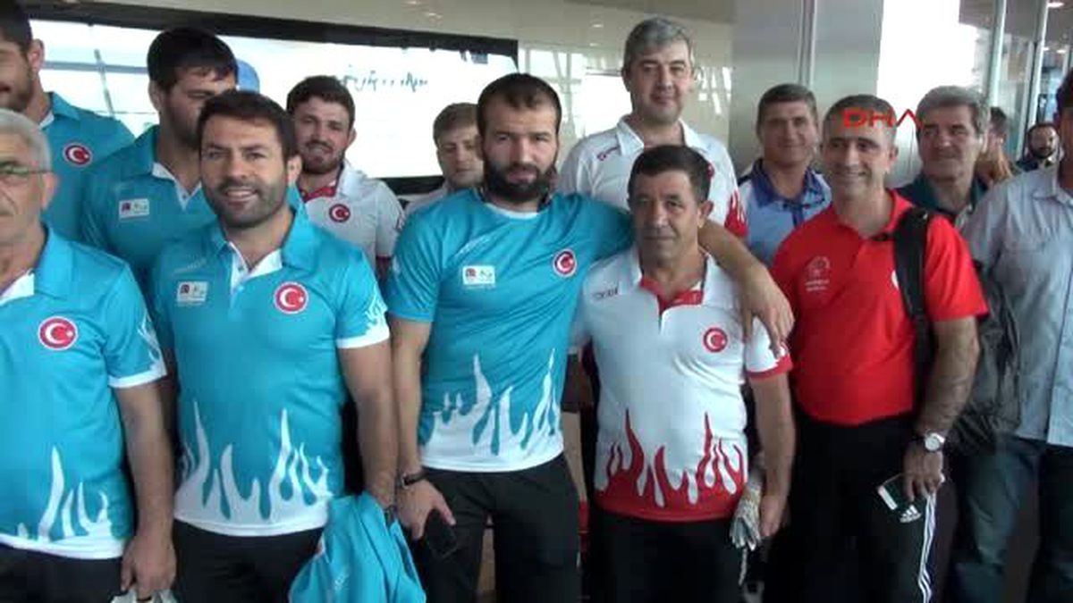 Serbest Güreş Milli Takımı Rio\'ya Gitti