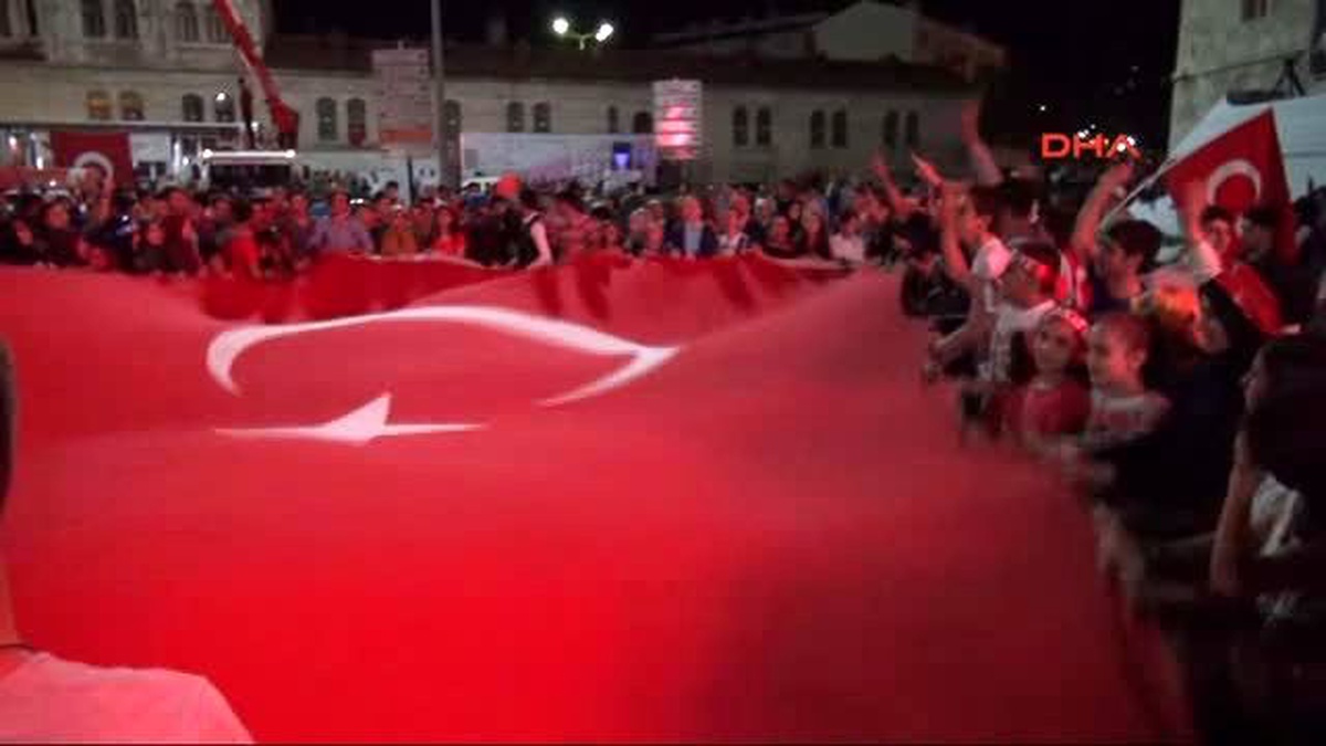 Sivas\'ta Demokrasi Nöbeti Sona Erdi