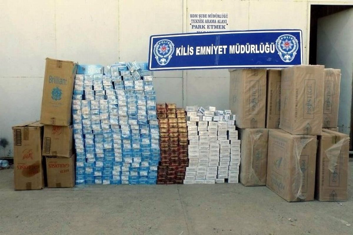 3 Bin Paket Kaçak Sigara Yakalandı