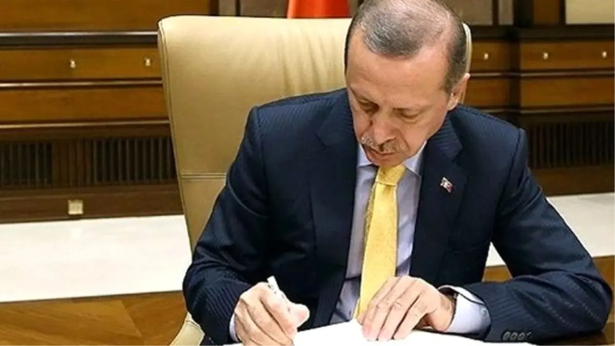 Cumhurbaşkanı Erdoğan, 8 Üniversiteye Rektör Atadı