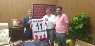 Bilecikspor Kulübü Başkanı Cinoğlu'dan Vali Elban'a Ziyaret