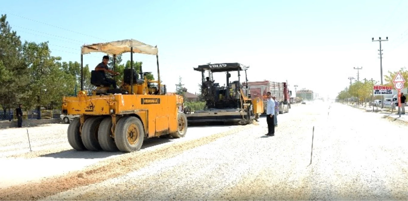 Büyükşehir\'den Cihanbeyli Grup Yoluna 7 Milyonluk Yatırım