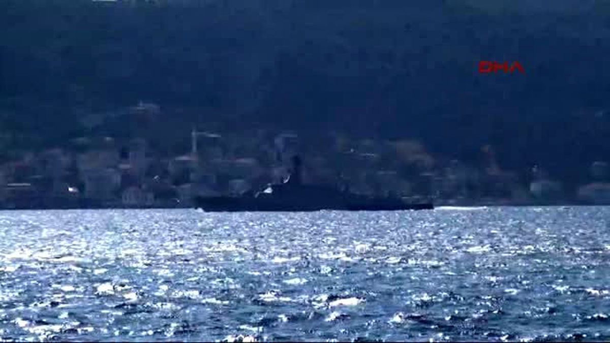 Çanakkale Rus Savaş Gemileri Boğazdan Peşpeşe Geçti