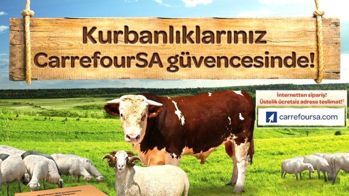 CarrefourSA\'dan Kurban Bayramı\'na Özel 3 Farklı Paket Seçeneği