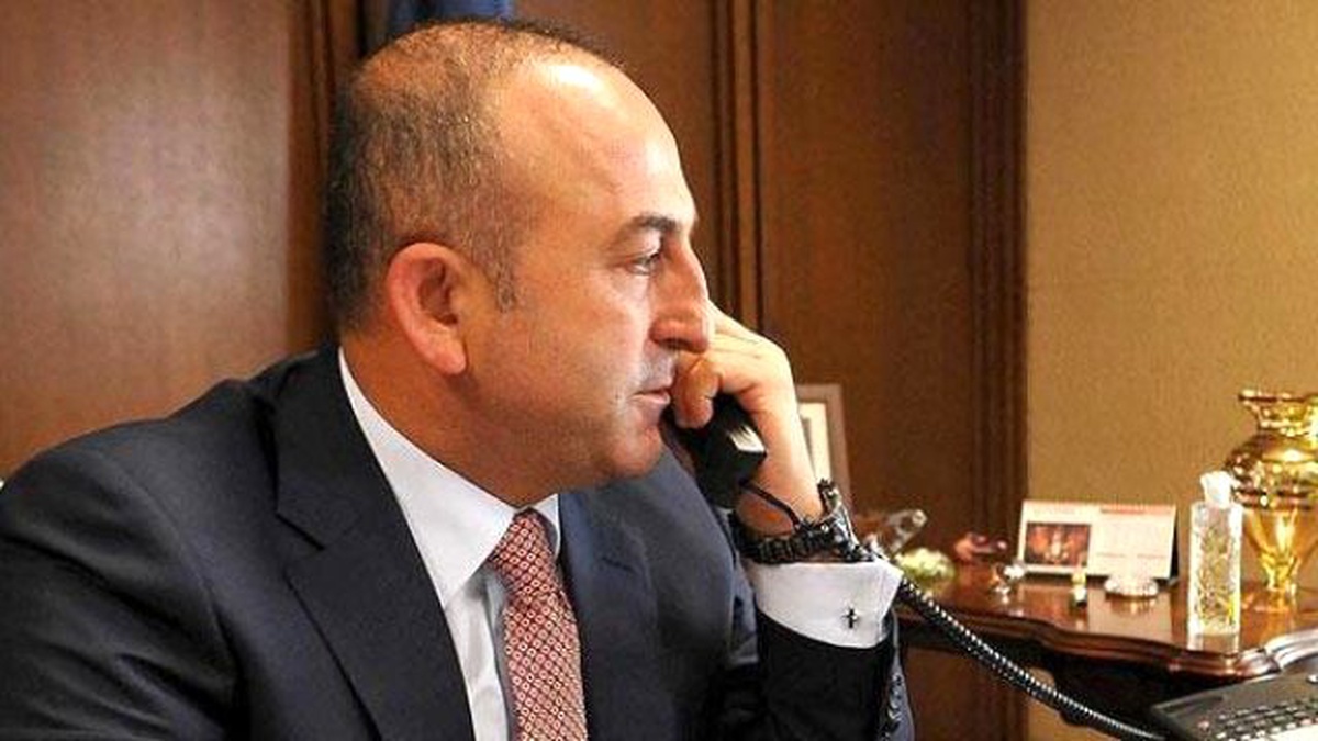 Çavuşoğlu, KKTC Dışişleri Bakanı Ertuğruloğlu\'yla Telefonda Görüştü