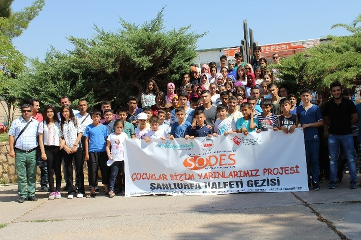 Çocuklar Sodes Projesi ile Tarihi ve Doğal Güzellikleri Gördü