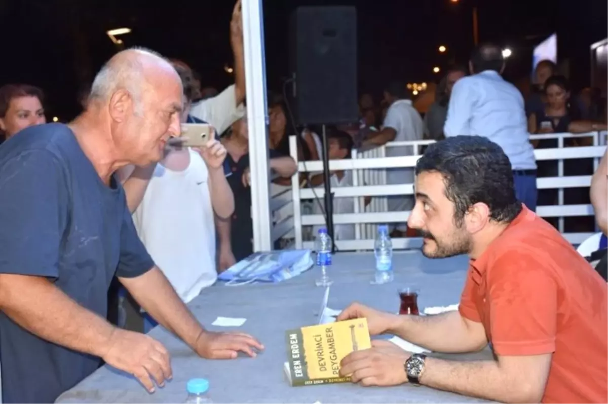 Didim Yazarlar Festivali'nde Eren Erdem ve Vehbi Bardakçı Rüzgarı Esti