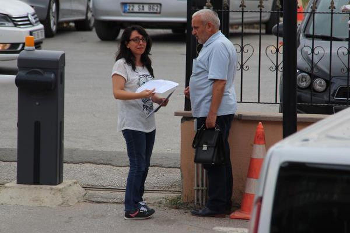 Duruşmada Gözaltına Alınan Kadın Hakim ile Savcı Eşi Adliyeye Sevk Edildi (2)