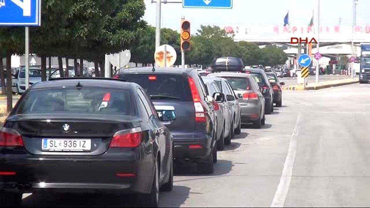 Edirne Kapıkule?de Dönüş Çilesi Devam Ediyor