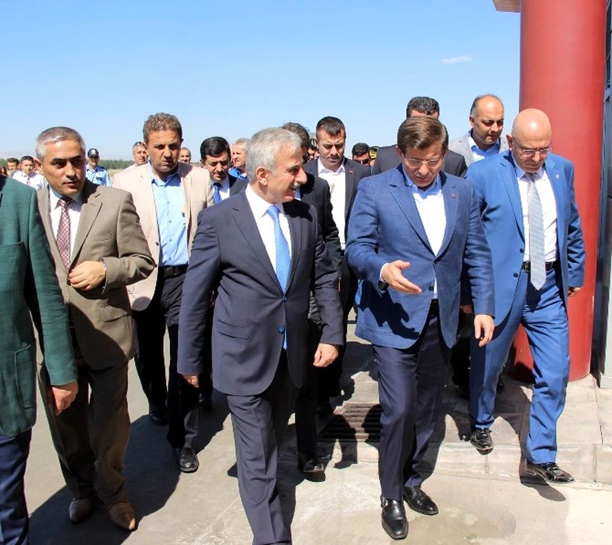 Eski Başbakan Ahmet Davutoğlu Kayseri\'de