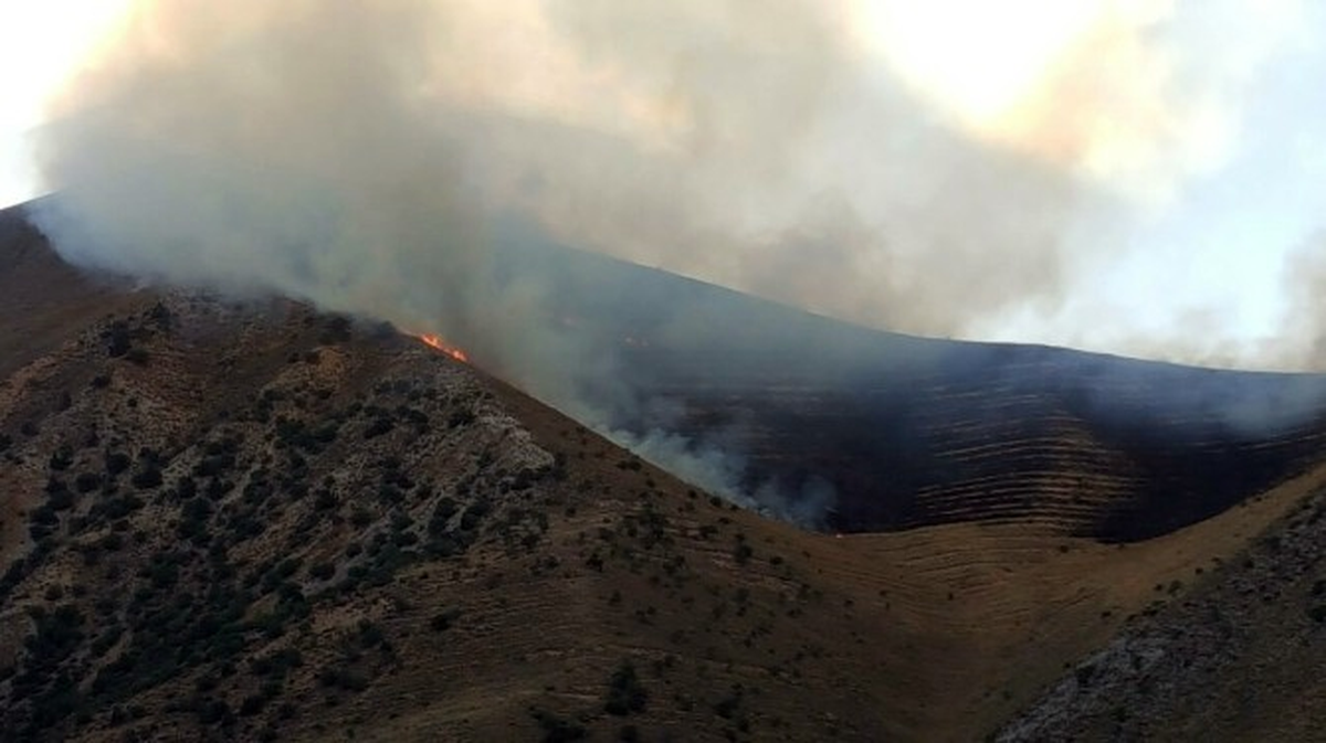 Hakkari\'de Orman Yangını Söndürülemiyor