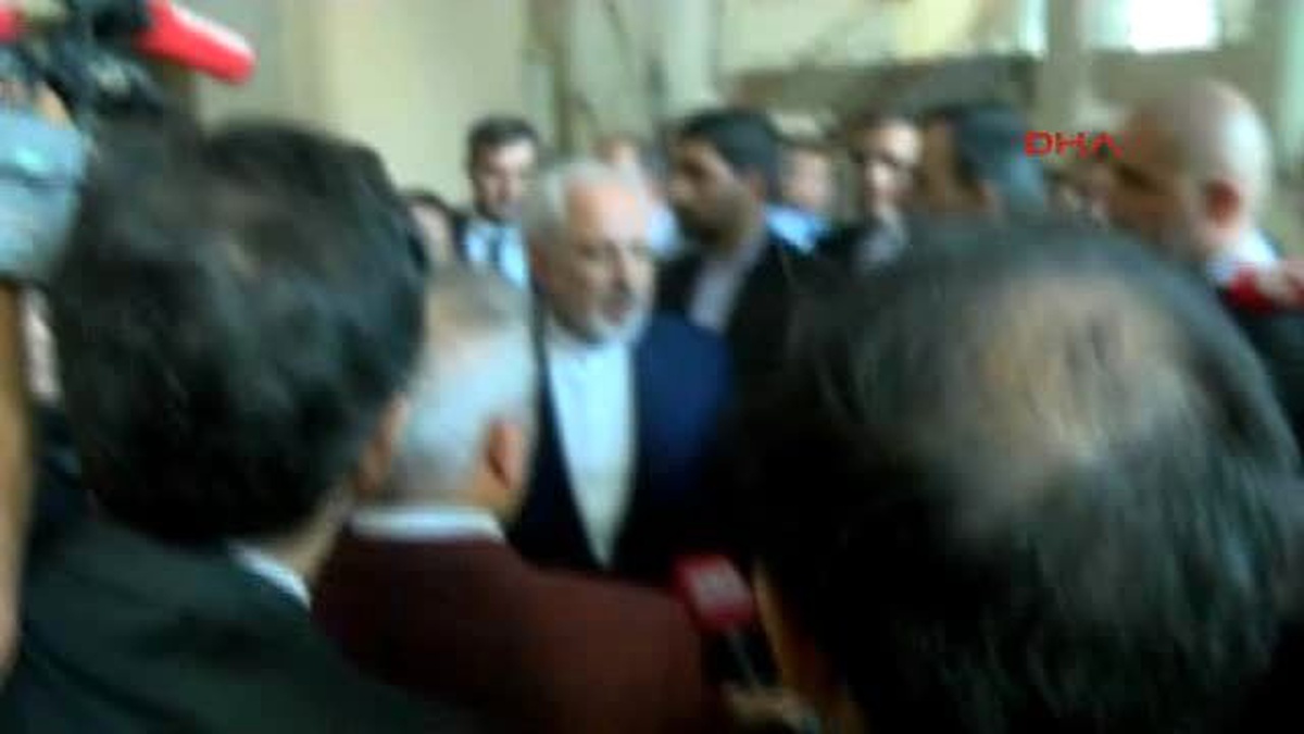 İran Dışişleri Bakanı Zarif\'ten 15 Temmuz\'da Bombalı Saldırıya Uğrayan TBMM\'ye Ziyaret -3