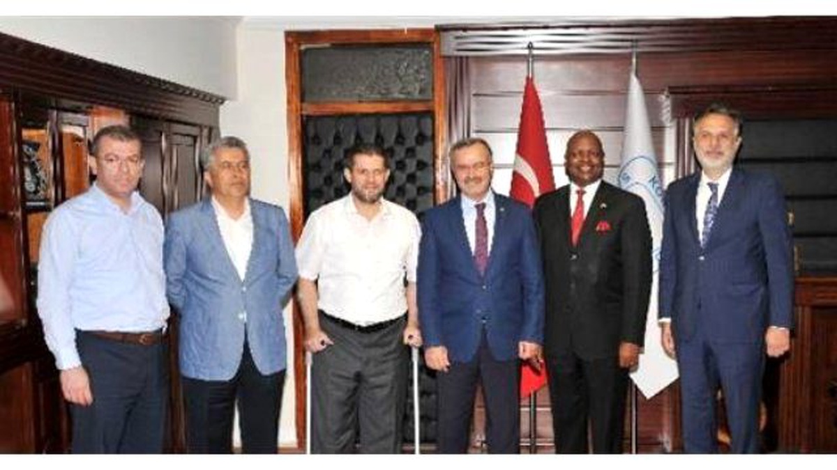 Ruanda Cumhuriyeti Büyükelçisi Nkurunziza Konya\'da