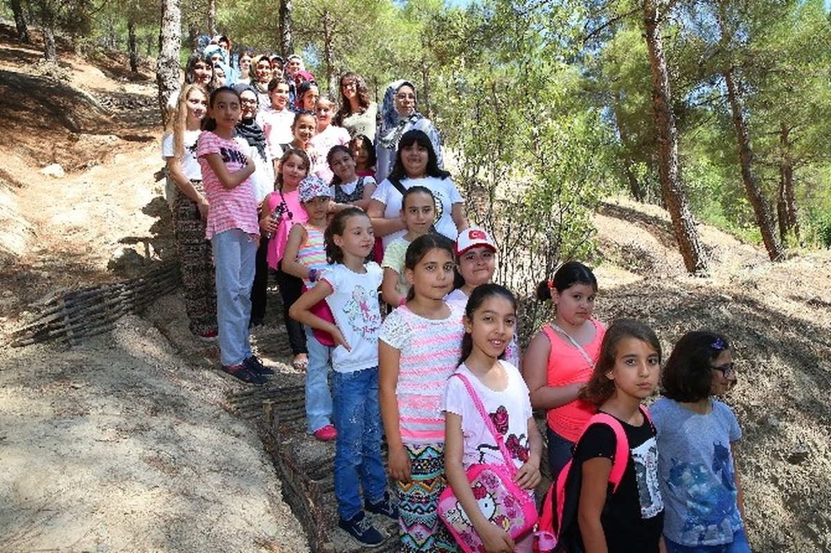 Tokat\'ta Çocuklara \'Doğa Parkuru\'