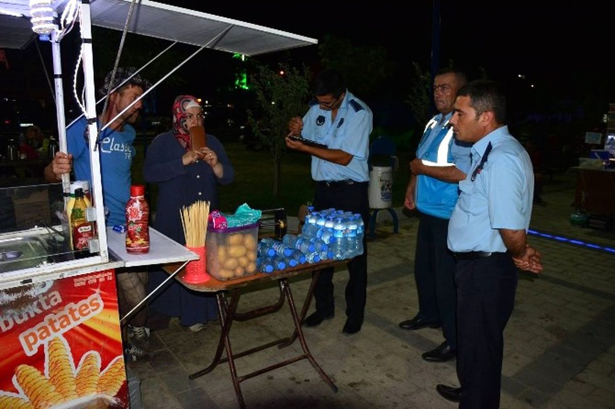 Zabıtadan Seyyar Satıcılara Denetim