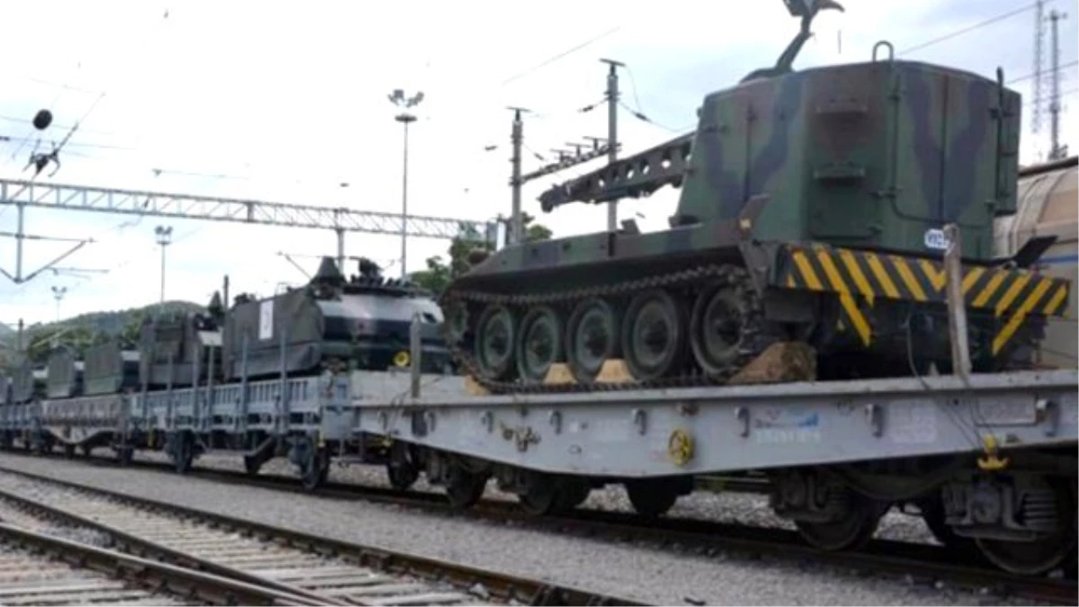 16 Temmuz\'da Durdurulan Tankların Taşındığı Tren Yola Çıktı