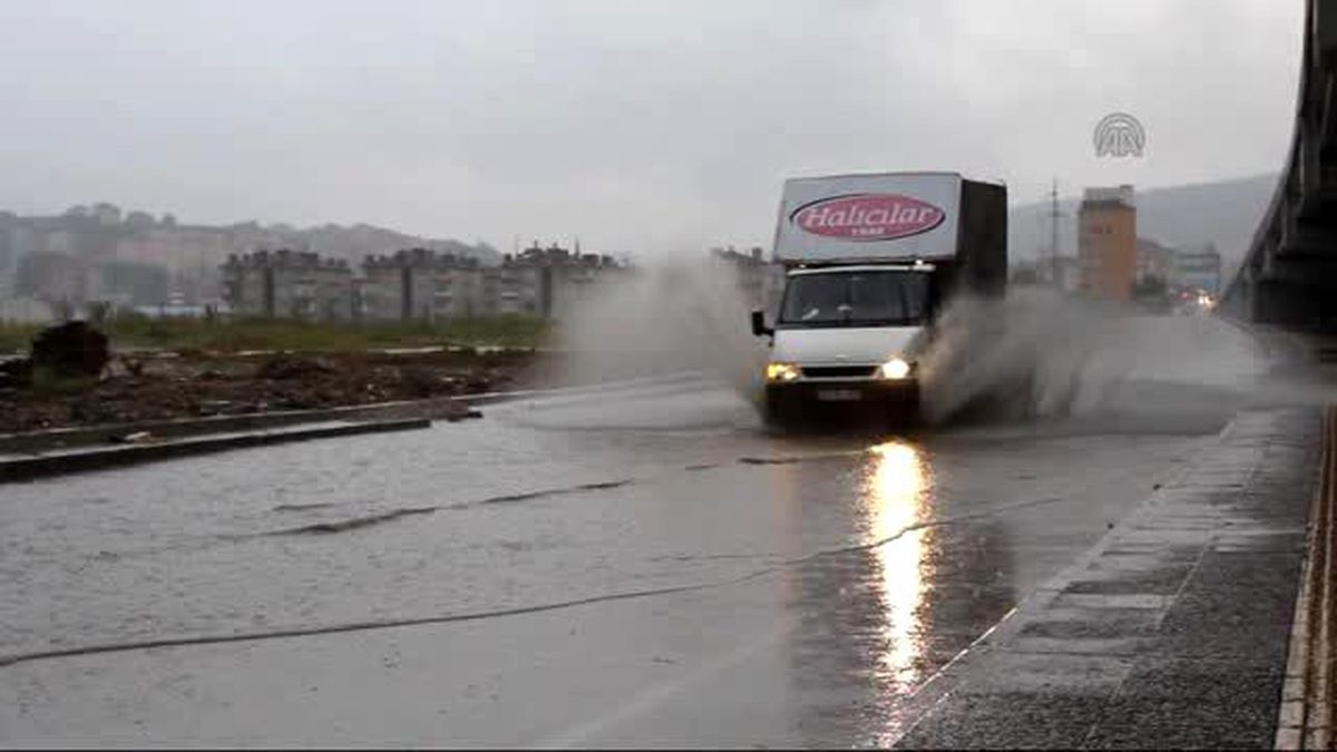 Kastamonu\'daki Sağanak